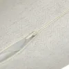 Cushion White Ear (of wheat) 45 x 10 x 30 cm