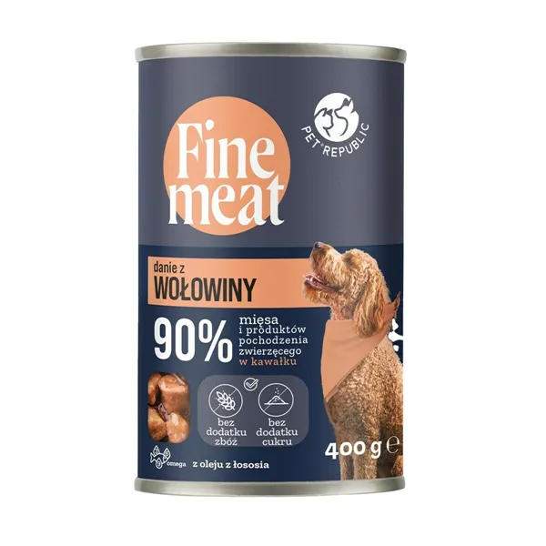 Wet food PETREPUBLIC Beef 400 g