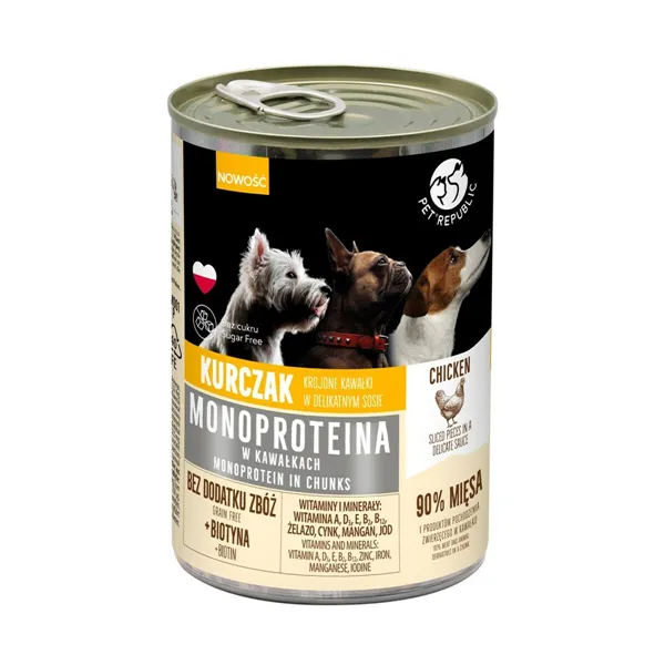 Wet food PETREPUBLIC Chicken 400 g