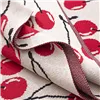 Blanket Benetton Red Beige Cherries 140 x 190 cm Acrylic