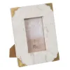 Photo frame White Golden Copper Marble 10 x 15 cm 19 x 1,5 x 24 cm
