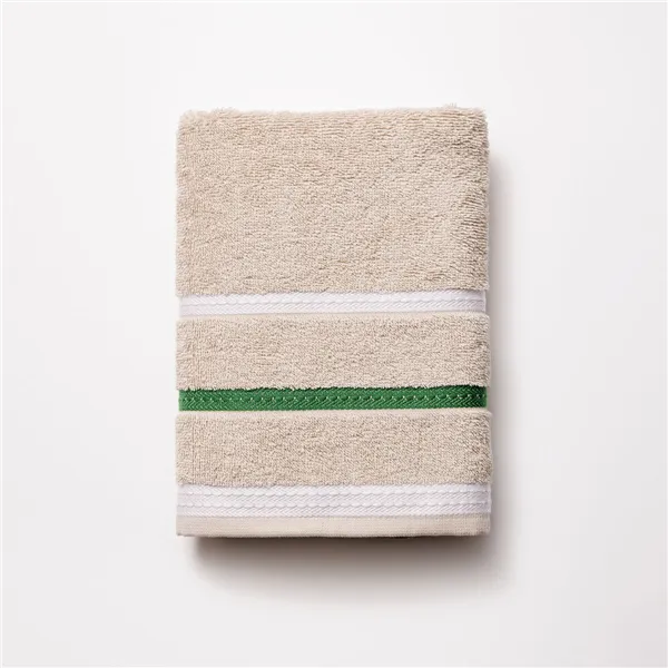 Hand towel Benetton Beige 50 x 90 cm Stripes