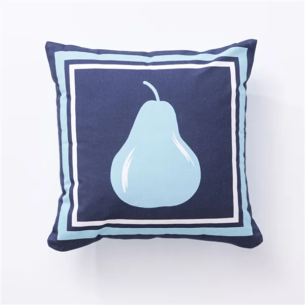 Cushion Benetton Blue Pear 40 x 40 cm Squared