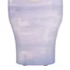 Vase Blue White Resin Crystal 15 x 9 x 31 cm