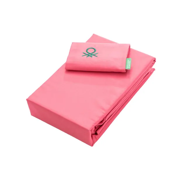 Bedding set Benetton Pink Individual 3 Pieces