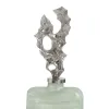 Декоративная бутылка Зеленый Серебристый 16 x 9 x 54 cm Декоративный