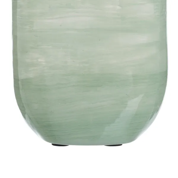 Декоративная бутылка Зеленый Серебристый 16 x 9 x 54 cm Декоративный