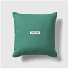 Cushion Benetton Green Pink Apple 40 x 40 cm Squared