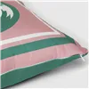 Cushion Benetton Green Pink Apple 40 x 40 cm Squared