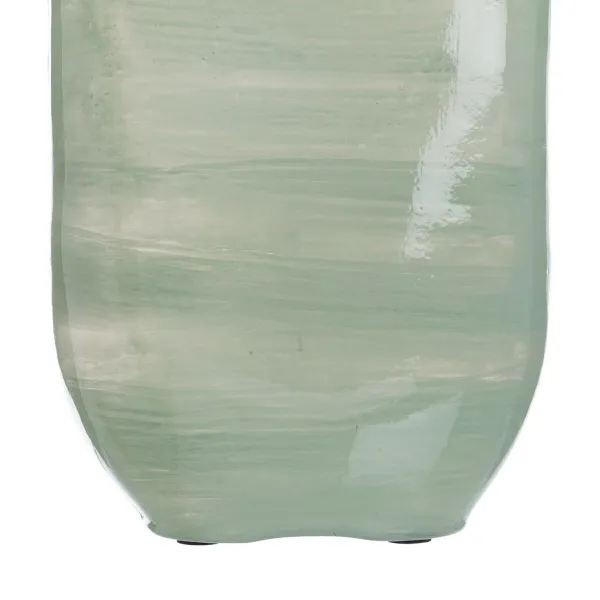 бутылка Зеленый Серебристый 16 x 10 x 46 cm Декоративный