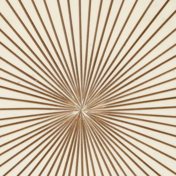 Sivupöytä Beige Kullattu 38 x 38 x 50 cm