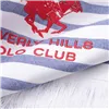 Bath towel Beverly Hills Polo Club Blue White 100% cotton 80 x 165 cm