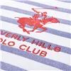 Bath towel Beverly Hills Polo Club Blue White 100% cotton 80 x 165 cm