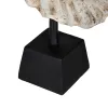 Декоративная фигура Белый Чёрный Алюминий 33 x 11 x 51,5 cm