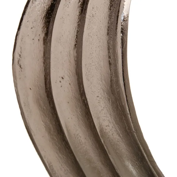 Dekoratyvinė figūrėlė Juoda Sidabras Aliuminis 52 x 15 x 46 cm