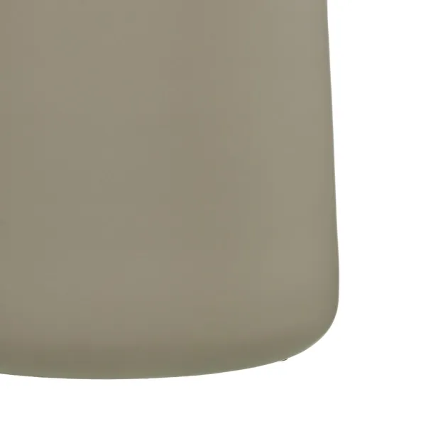 Koristepullo Beige Hopeinen 20 x 11 x 53 cm Koristeellinen