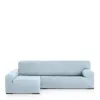 Left long arm chaise longue cover Eysa ULISES Celeste 170 x 110 x 310 cm