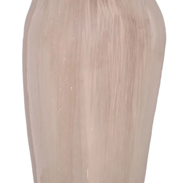 Dekoratīvs pudele Krēmkrāsa Bronza 15 x 12 x 56 cm Dekoratīvie