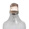 Декоративная бутылка Синий Серебристый 16 x 16 x 44 cm Декоративный