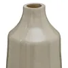 Декоративная бутылка Бежевый Серебристый 15 x 11 x 37 cm Декоративный