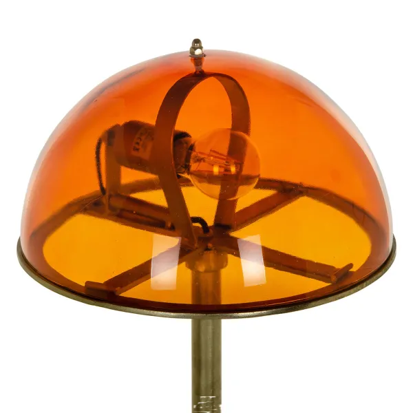 Galda lampa Oranžs Bronza Stikls Dzelzs 40 W 220-240 V 31 x 31 x 65 cm