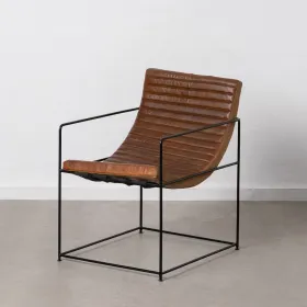 atzveltnes krēsls Brūns Melns 58 x 68 x 75 cm