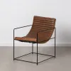 atzveltnes krēsls Brūns Melns 58 x 68 x 75 cm