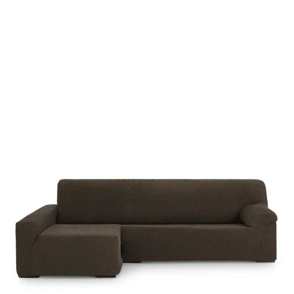 Left long arm chaise longue cover Eysa THOR Brown 170 x 110 x 310 cm