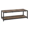 Centrinis stalas Juoda Natūralus 165 x 64 x 55 cm