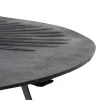Centrinis stalas Juoda 80 x 80 x 35 cm