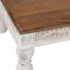 Centrinis stalas Balta Natūralus 120 x 70 x 45 cm