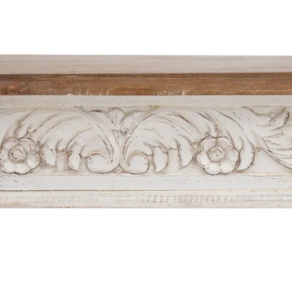 Centrinis stalas Balta Natūralus 120 x 70 x 45 cm
