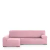 Left long arm chaise longue cover Eysa ULISES Pink Light Pink 170 x 110 x 310 cm