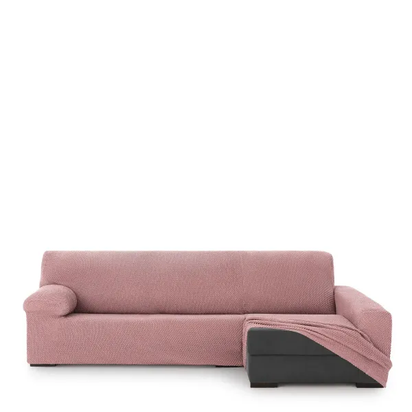 Right long arm chaise longue cover Eysa THOR Pink 170 x 110 x 310 cm