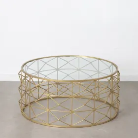 Centrinis stalas Auksinis 98 x 98 x 44 cm