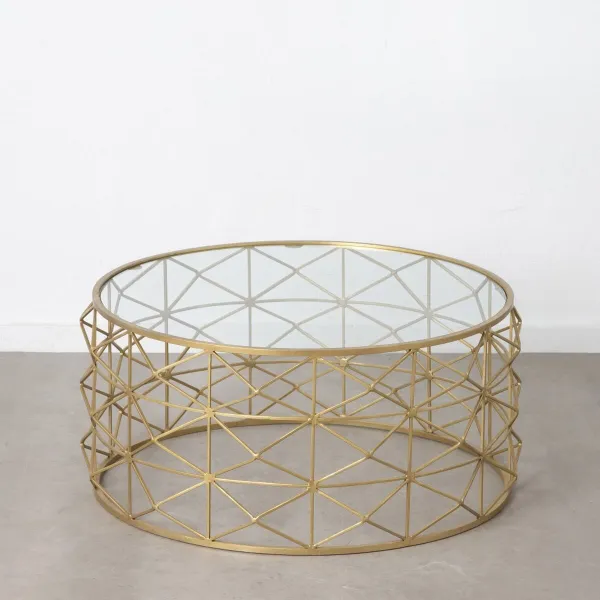 Centrinis stalas Auksinis 98 x 98 x 44 cm