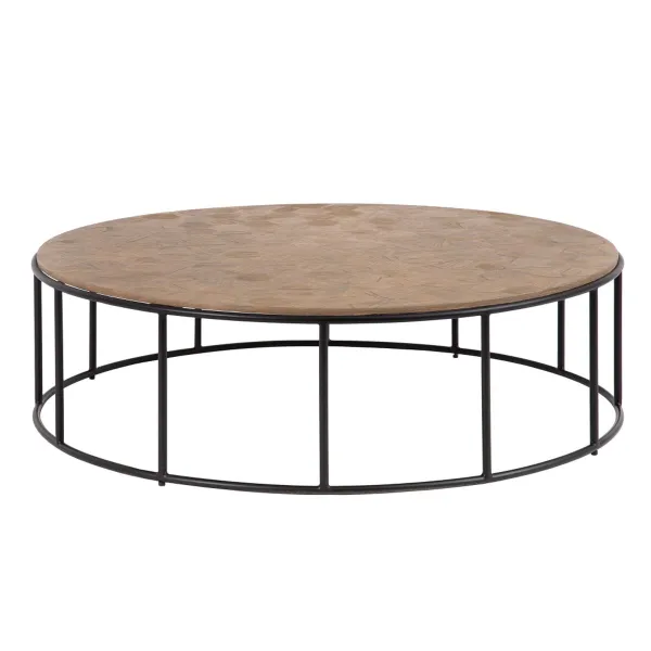 Centrinis stalas Natūralus 120 x 120 x 35 cm