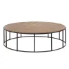 Centrinis stalas Natūralus 120 x 120 x 35 cm