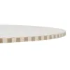 Side table White Golden 91,4 x 91,4 x 74 cm