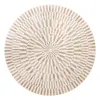 Side table White Golden 91,4 x 91,4 x 74 cm