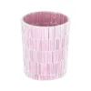 Kynttilänjalka Pinkki Kristalli Sementti 10 x 10 x 13 cm