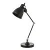 Flekso/Galda lampa Melns Metāls 25 W 27 x 16 x 52 cm