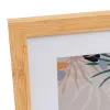 Фото рамка Белый Натуральный Стеклянный Деревянный MDF