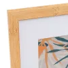 Kuvakehys Valkoinen Luonnollinen Kristalli Puu MDF