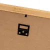 Photo frame White Natural Crystal MDF Wood