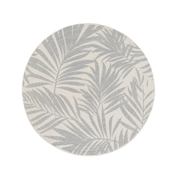 Paklājs Balts Pelēks 90 x 90 x 0,5 cm
