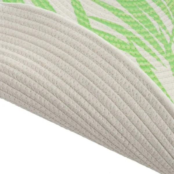Vaip Valge Roheline 90 x 90 x 0,5 cm