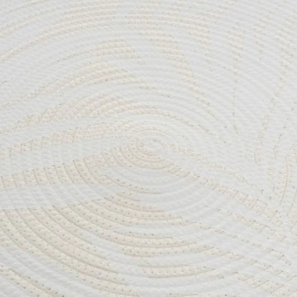 Paklājs Balts Bēšs 90 x 90 x 0,5 cm