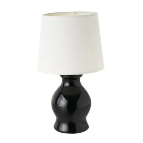 Stalinė lempa Balta Juoda 40 W 220-240 V 15 x 15 x 26 cm