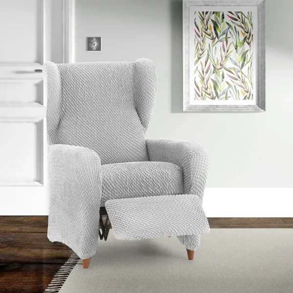 Armchair slipcovers Eysa THOR Grey 90 x 100 x 75 cm